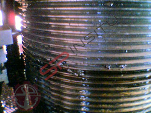 Insitu shaft thread cutting
