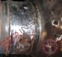 Insitu trunnion journal before grinding-Cement Industry