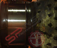 trunnion journal-After grinding