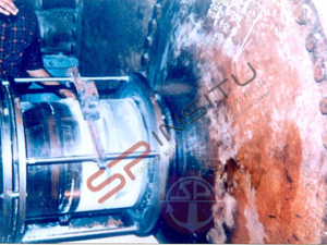 Cylinder Journal-Insitu machining Paper Industry
